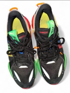 Puma Men’s color block Athletic Running Shoes size 7.5
